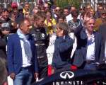 012 - Nicolas Isnard, Nico Hülkenberg, Alain Prost
